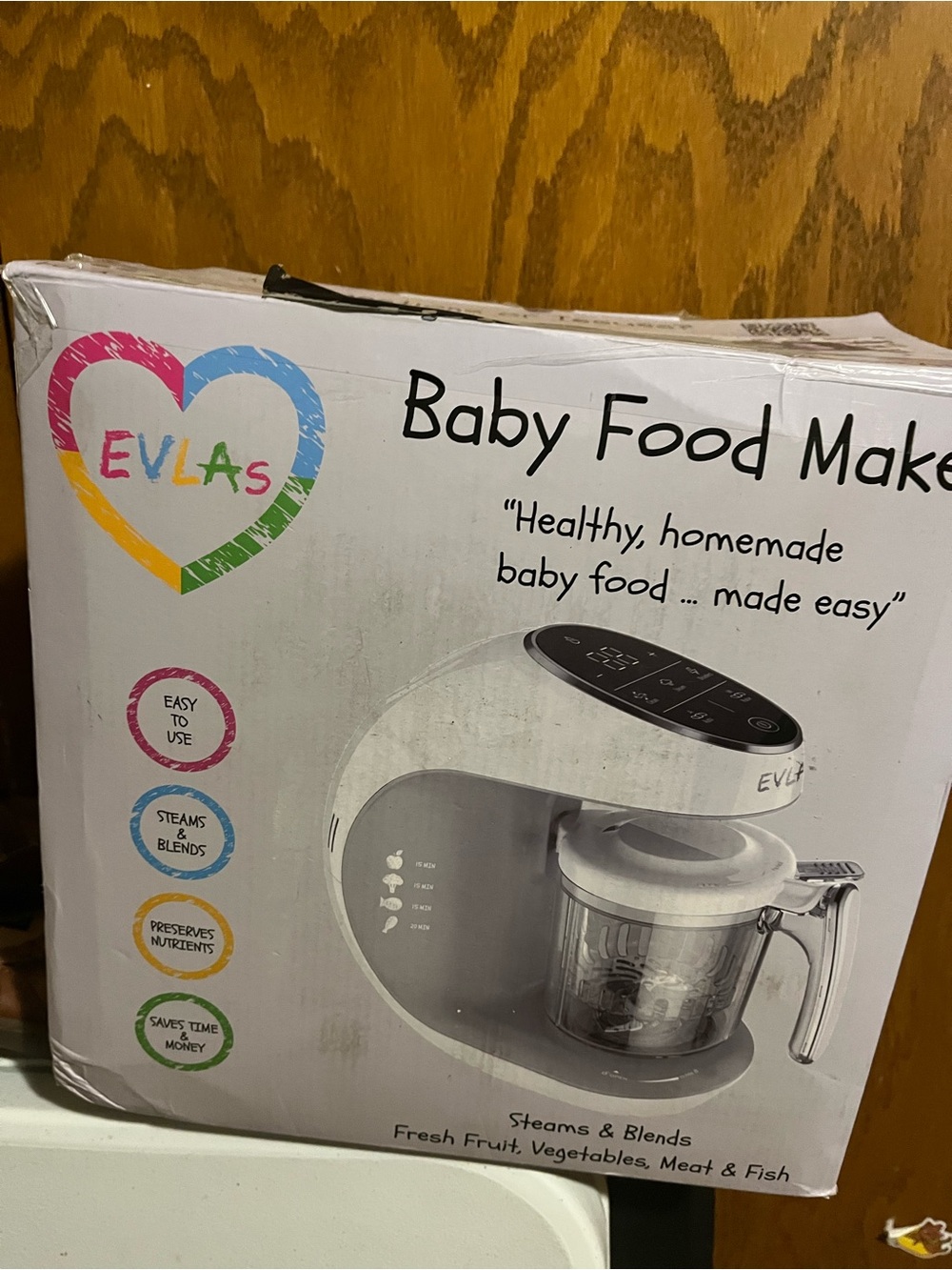 EVLAS Baby Food Maker. New. Opened but never used